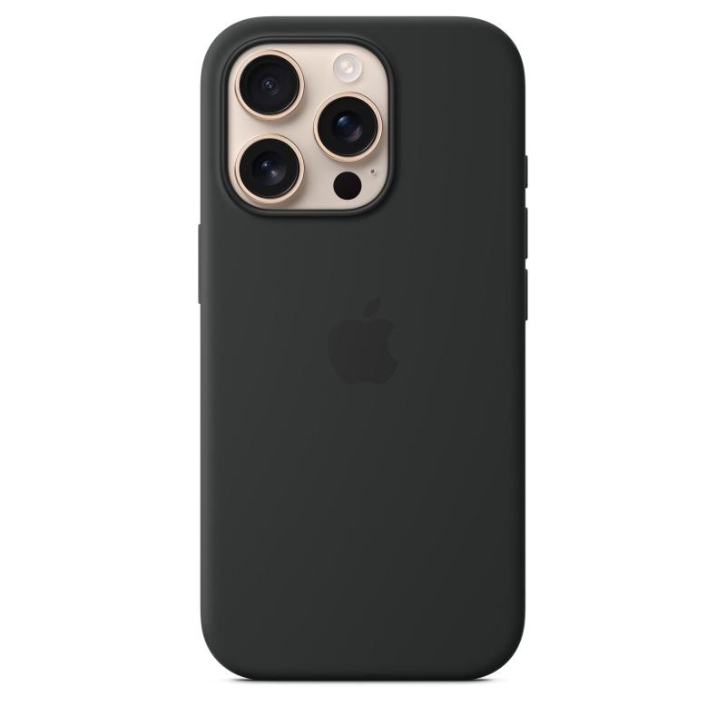 Apple MagSafe Silicone Case for iPhone 16 Pro - Black