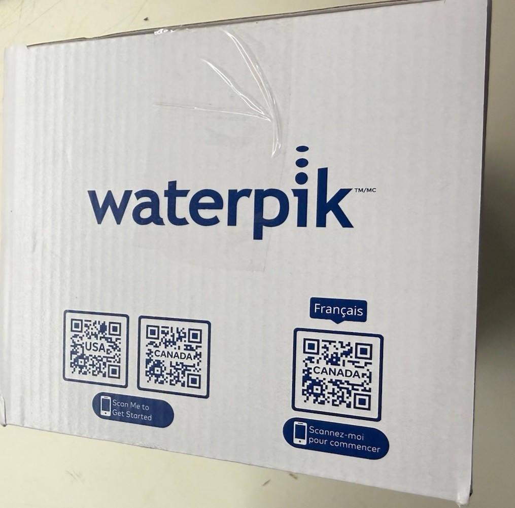 Waterpik Aquarius WP-660 Corded Electric Water Flosser - White- Sealed!