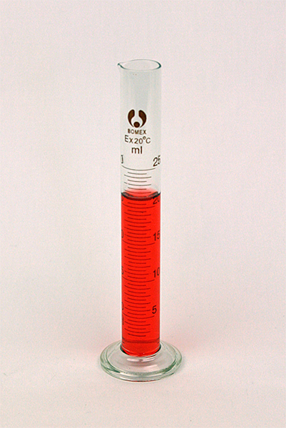 25 mL GRADUATED CYLINDER Student Grade