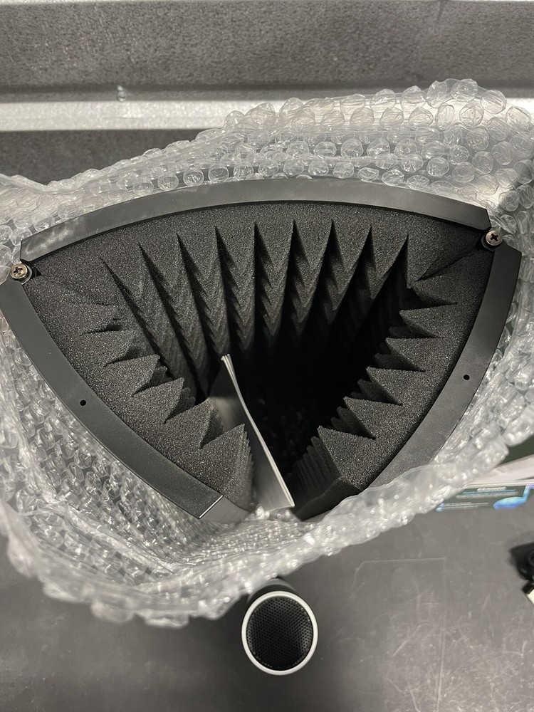 Aokeo Professional Studio Recording Microphone Isolation Shield USB