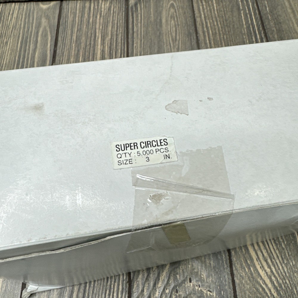 Super Circles 5000 Size 3" Open Box