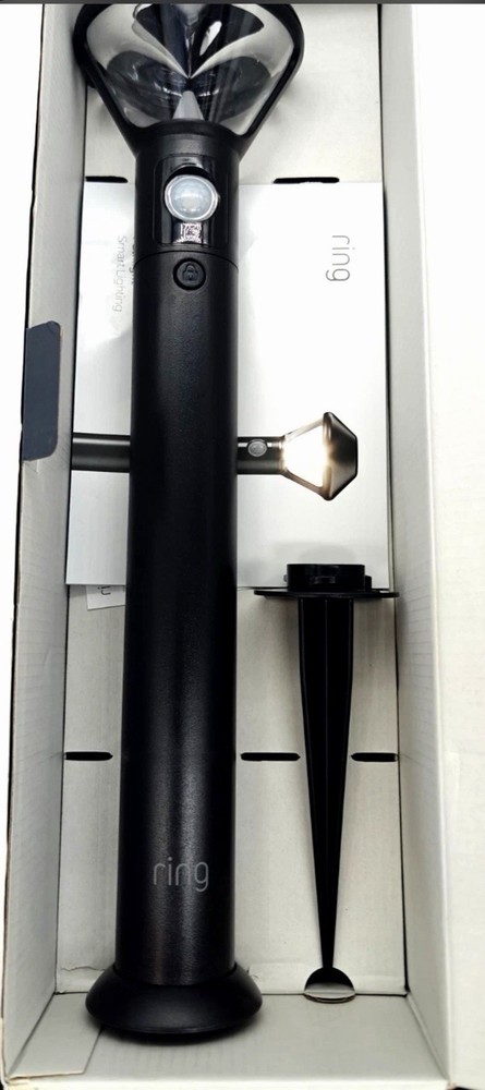 Ring Smart Lighting 80lm Motion-Activated Pathlight - Black