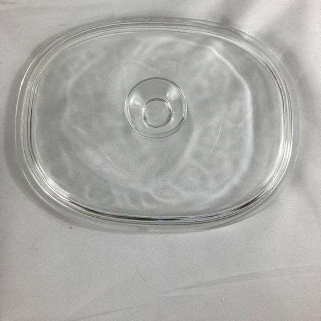 Pyrex Clear Glass Rectangular Lid F-12-C