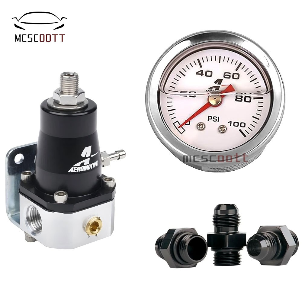 Aeromotive EFI Adjustable Fuel Pressure Regulator High Performance Bypass 13129