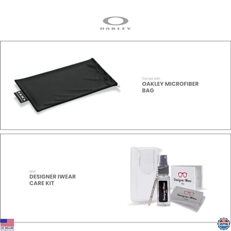 Oakley Original Holston OO9334 Replacement Lenses+ Bundle Microfiber Pouch
