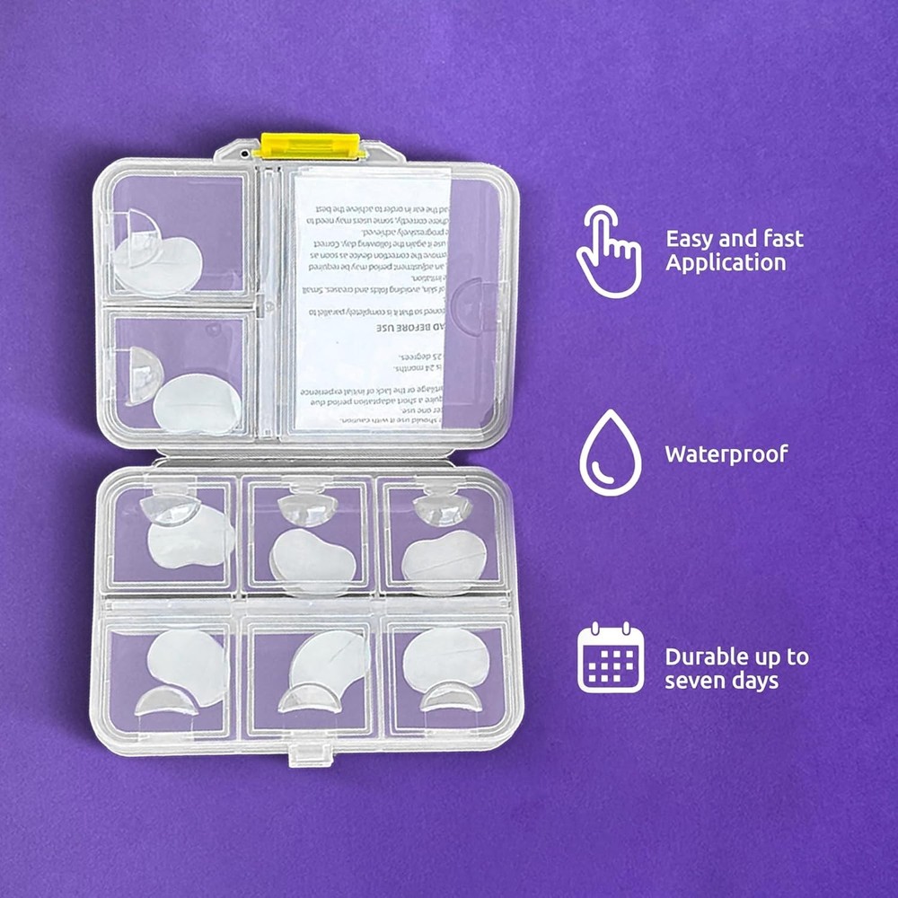 Invisible Ear Corrector 8-Pack - Waterproof Non-Surgical Solution for All Ages