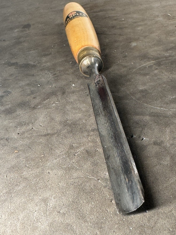 Vintage Marples Sheffield Gouges 1/2" 12mm England Chisel