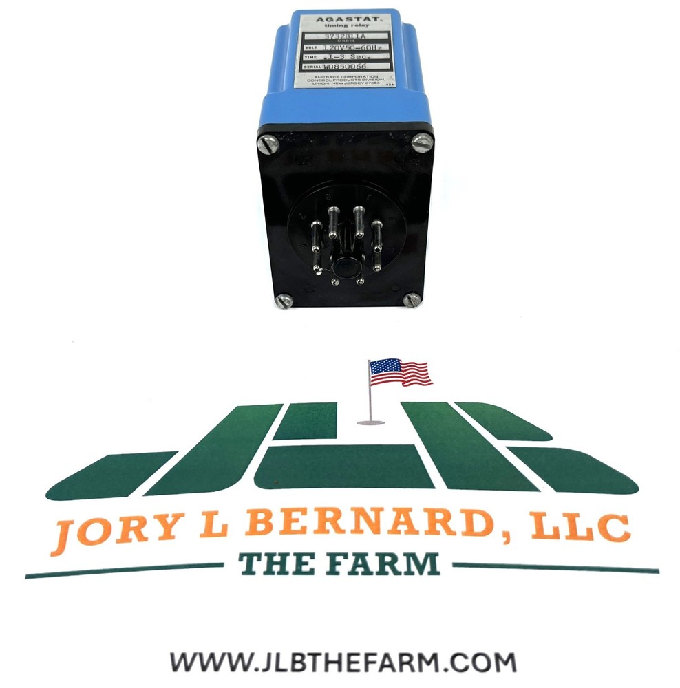 AGASTAT, SOLID STATE TIMING RELAY, MODEL 3732B11A, .1-3 SEC, 120V, 50-60HZ, NEW