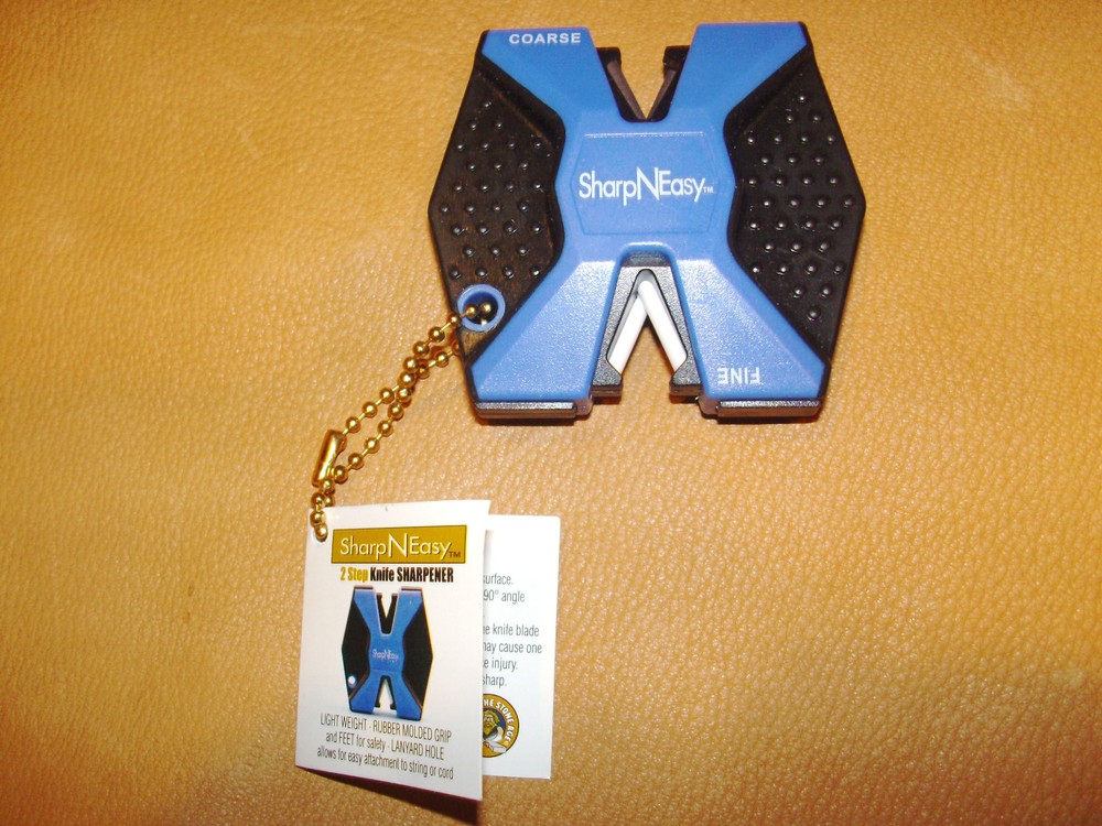 TWO-STEP KNIFE SHARPENER-NEW