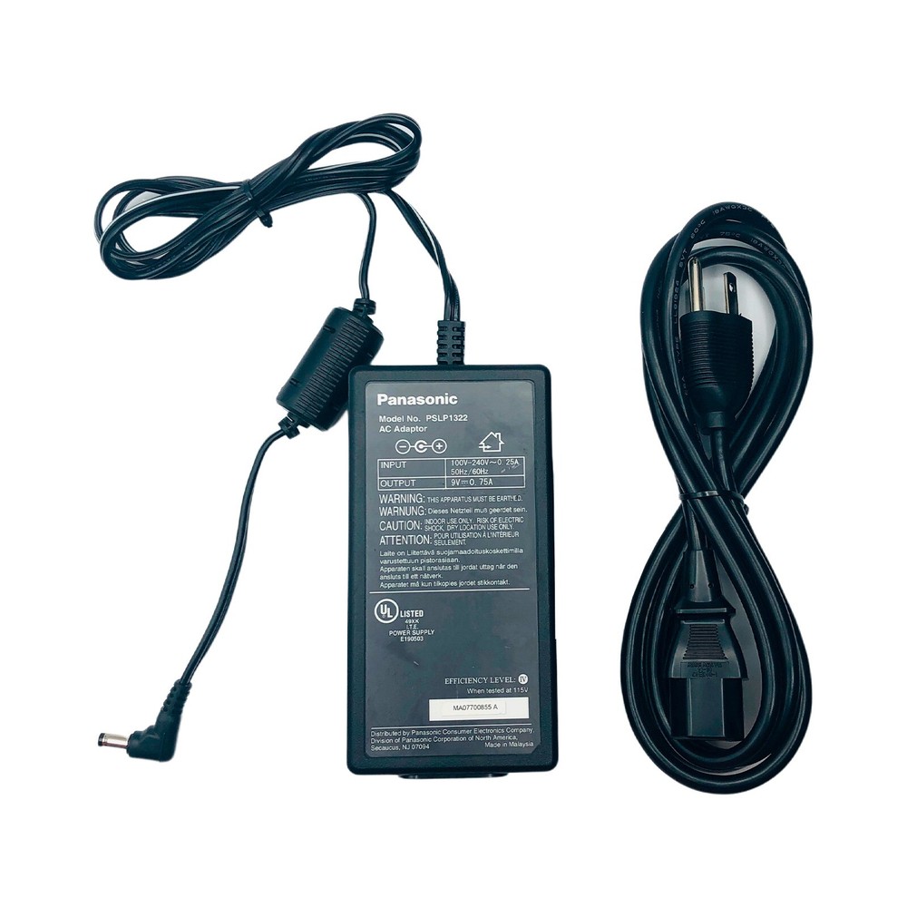 Genuine Panasonic 9V AC/DC Power Adapter for KX-TVM50 Voice Processing System
