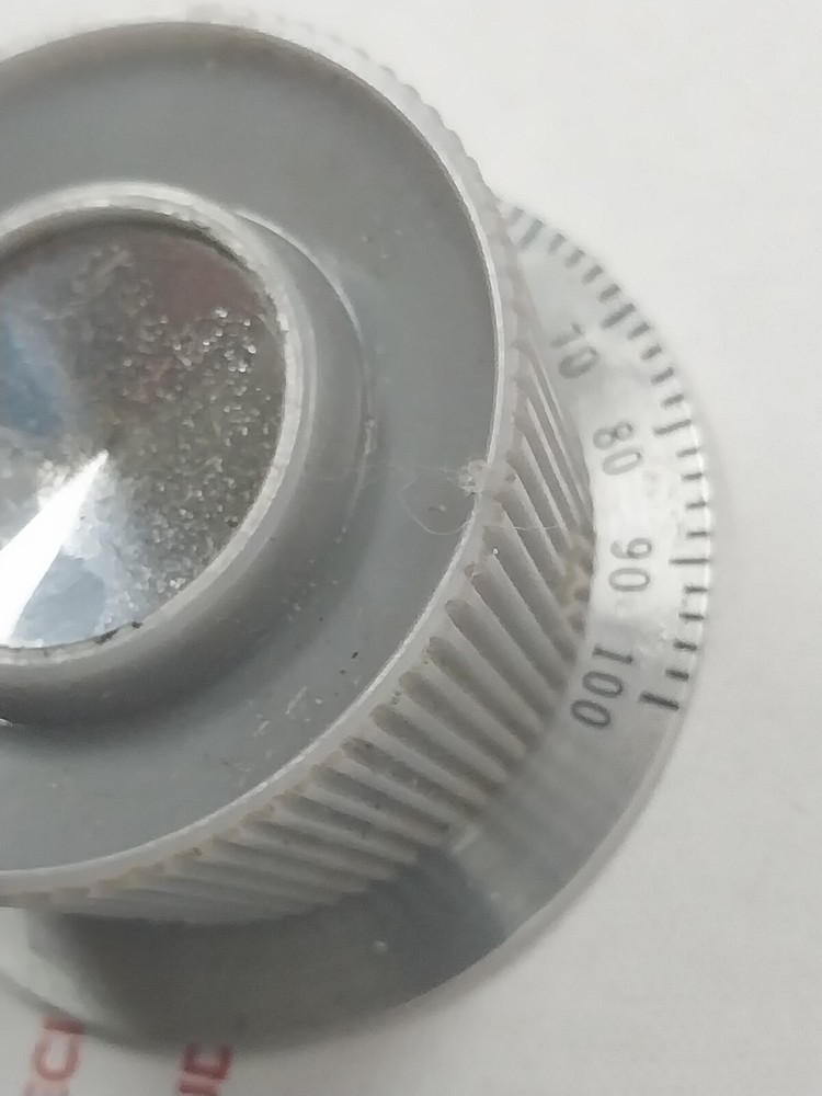 Hellicrafters HT 40 TRANSMITTER PLATE LOADING OR TUNING KNOB Ea.