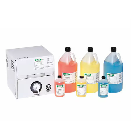 Red Buffer Solution, Ph 4.00, 1L, Plastic (Formerly Lab Safety Supply), 793En9
