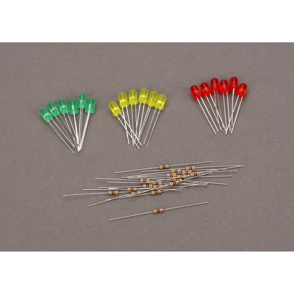 Miniatronics Corp 5mm LED Asst18 MNT1205018 Electrical & Electronics