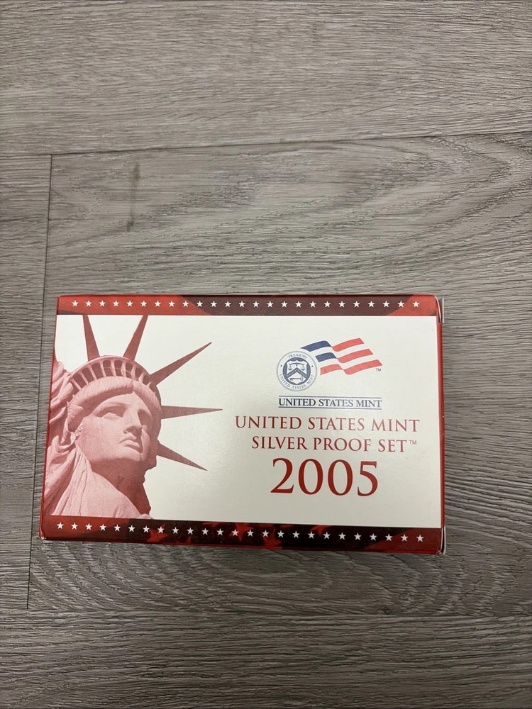 2005 United Stated Mint Silver Proof Set complete with documentation
