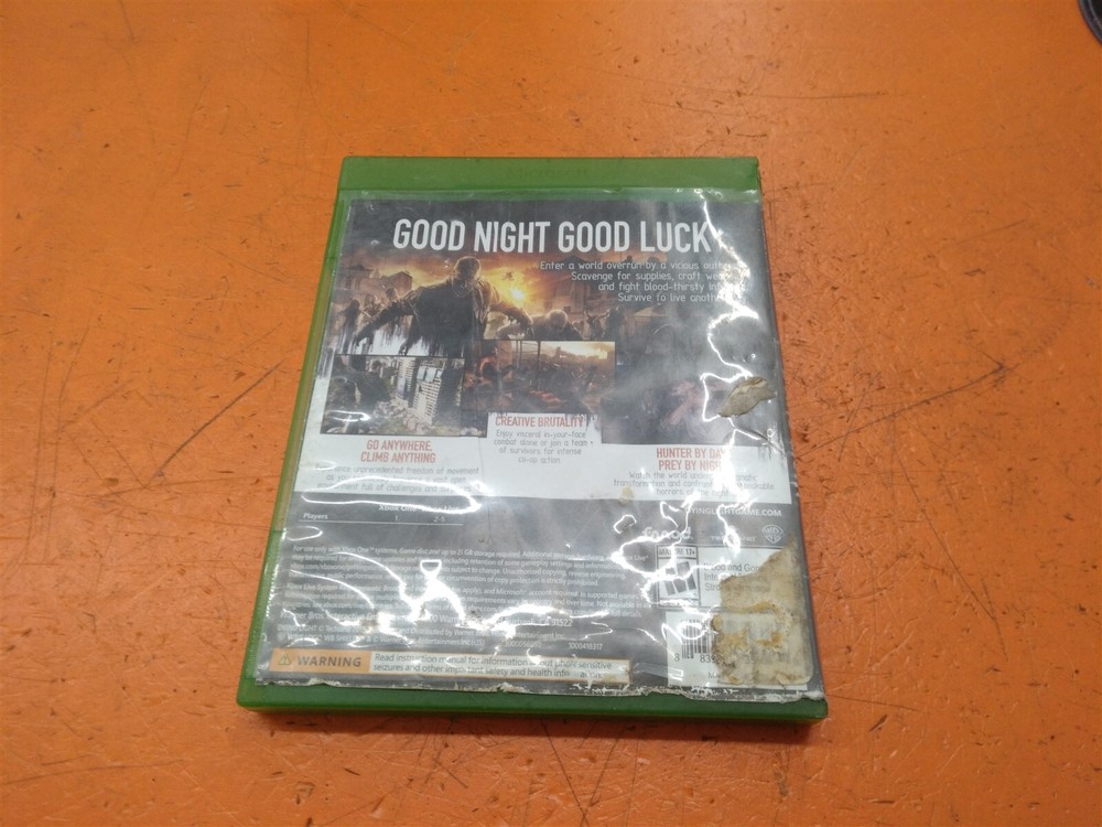 ⭐️⭐️⭐️⭐️⭐️Dying Light Microsoft Xbox One **Empty Case** w Manual