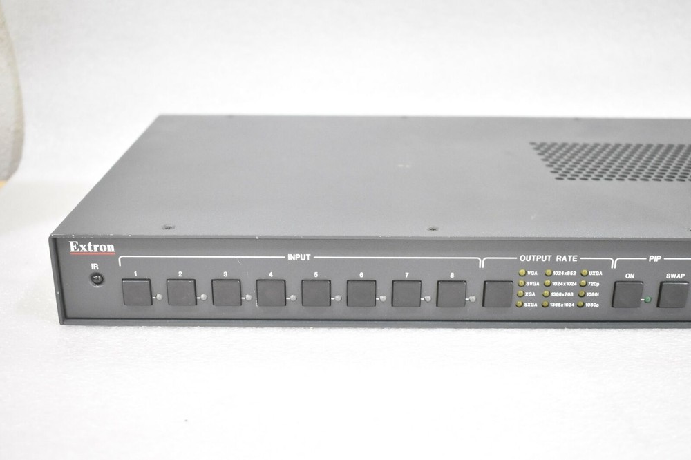EXTRON IN1508 VIDEO SCALING PRESENTATION SWITCHER RACK MOUNTABLE