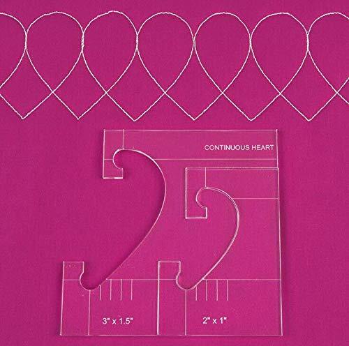 ruler border sampler template set for sewing machine 1 set =4pcs #RL-04W US ship