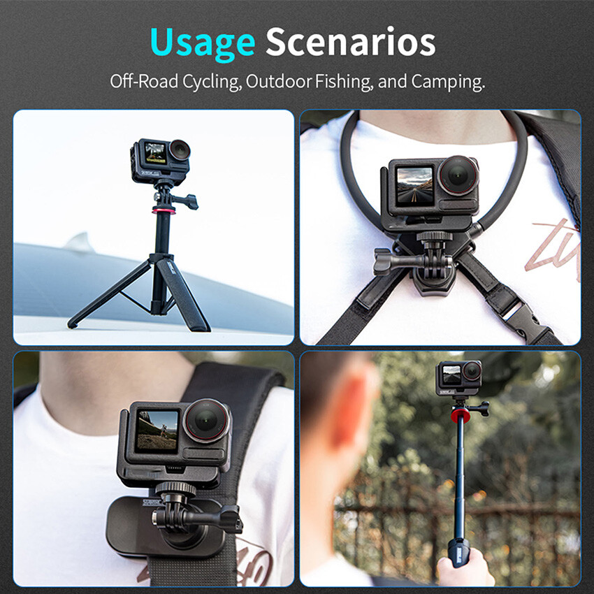 L-shape Quick Release Metal Bracket For DJI Action 5 Pro/Action 4/Action 3