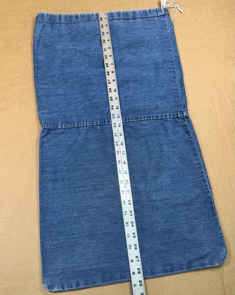 Marcus Workman Denim Drawstring Dust Bag