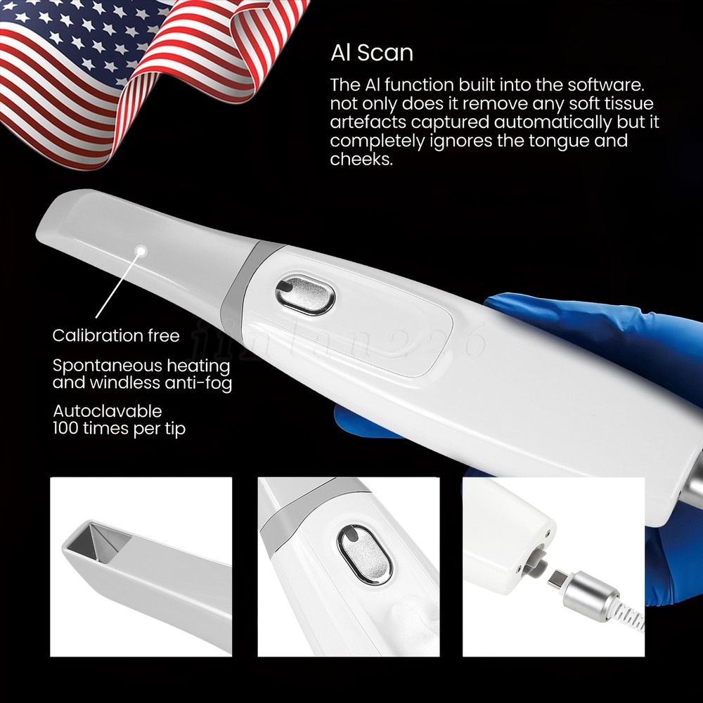 Dental Intra-oral 3D Scanner - with Scanning Software