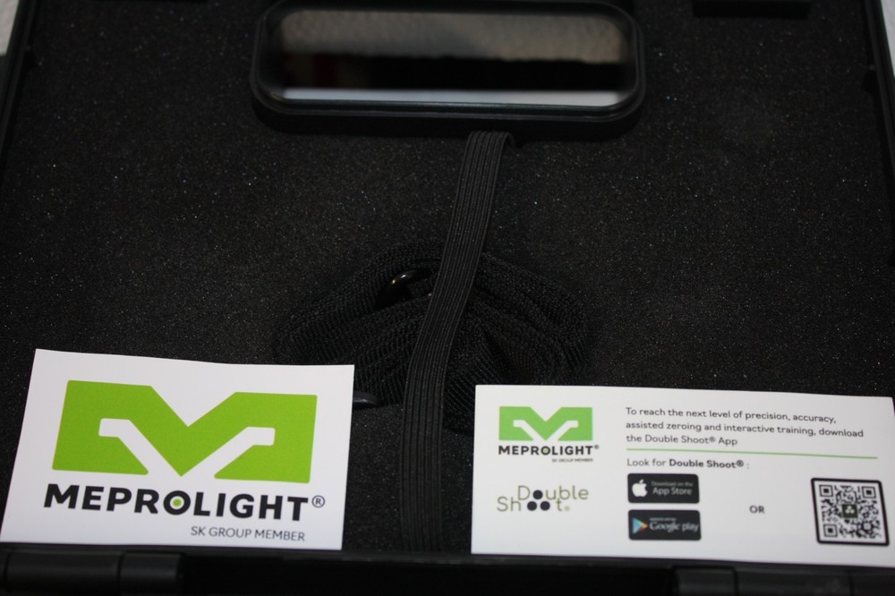 Mepro MOR PRO Multi-Purpose Reflex Sight W/Two Laser Pointers 4.3 MOA Dot Green