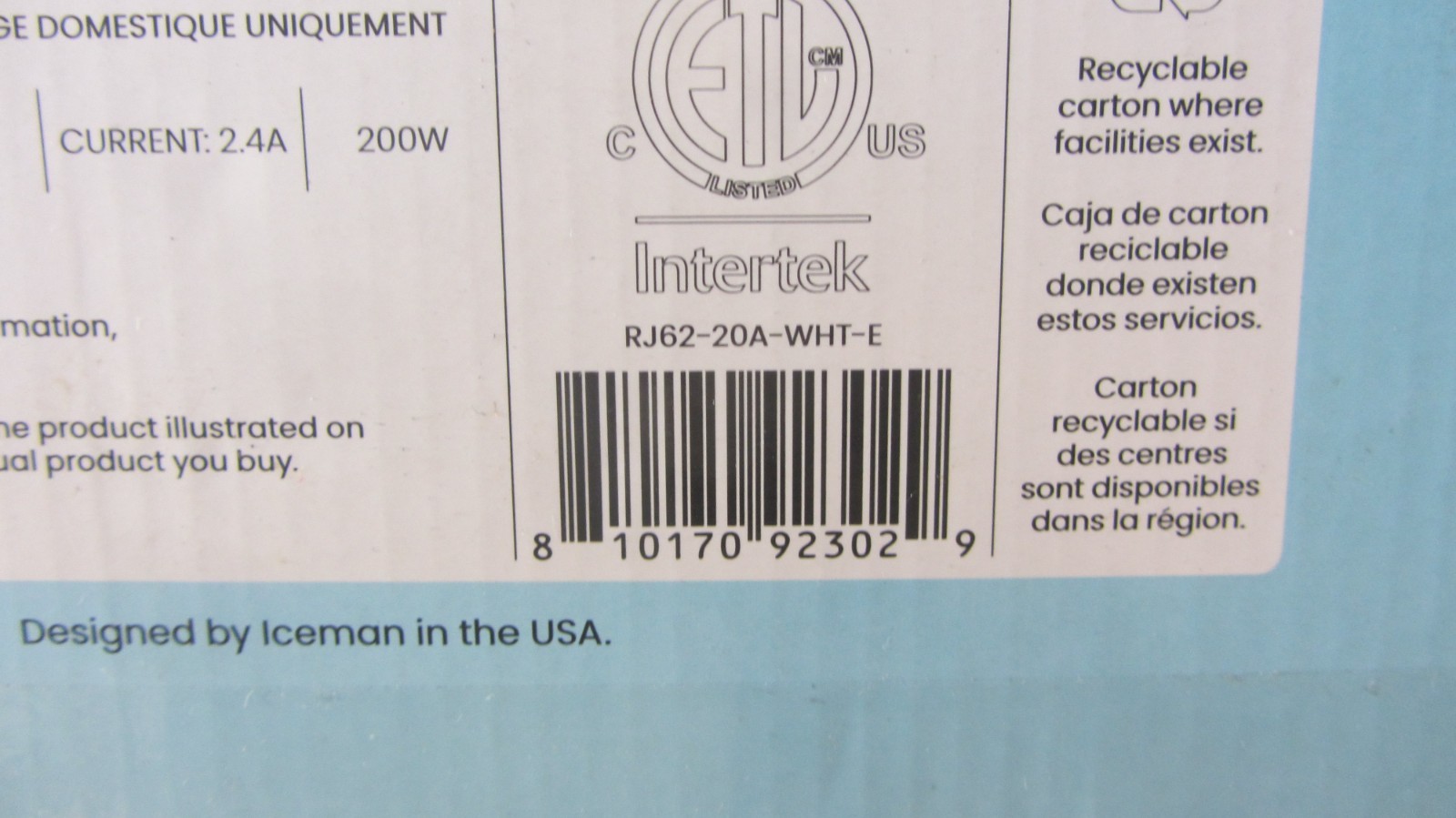 Iceman Slush-Ease Slushy Maker with Customizable Thickness, 64oz, White