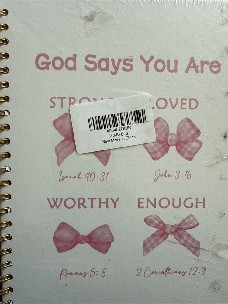 Pink Bowtiw Writing Journal