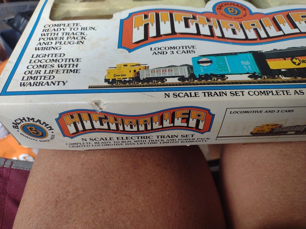 bachmann highballer train set