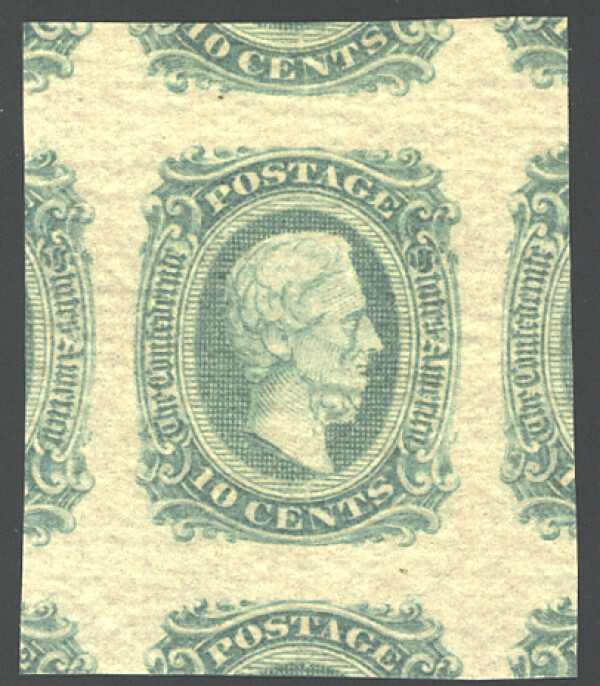 MALACK Confed #11c  JUMBO GEM OG NH, w/PSE (GRADED 1..MORE.. gg1500