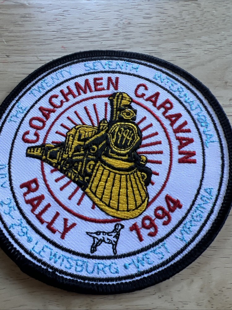 VTG 1994 coachman caravan rally patch