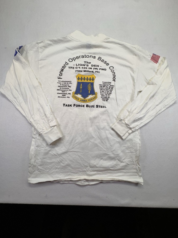 Stabilization Force 12 - Task Force Eagle / Operation Joint Forge Men’s LSS Sz L