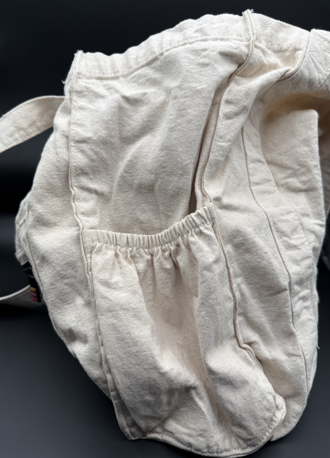 Apple Employee Wellness Challenge Natural Market Canvas Tote Bag