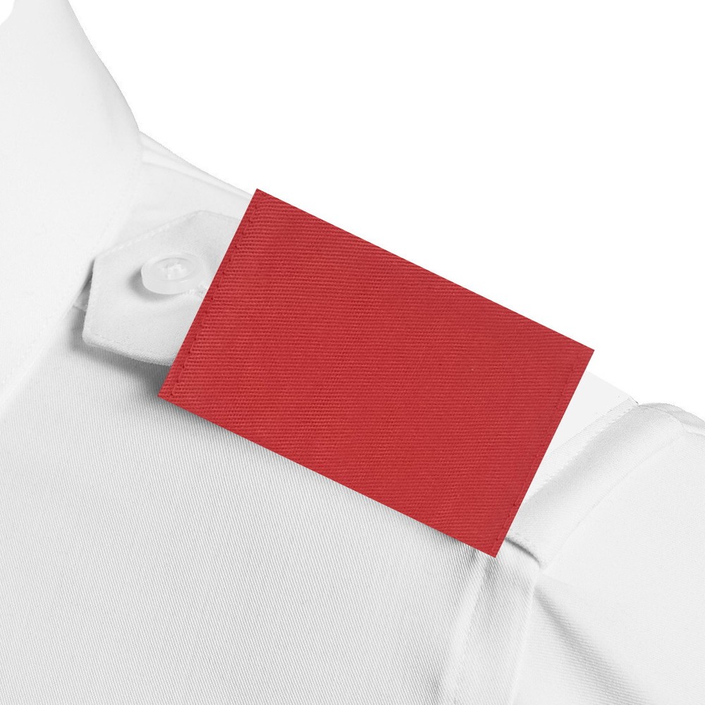BuyStripes Uniform Shoulder Board Epaulets Red