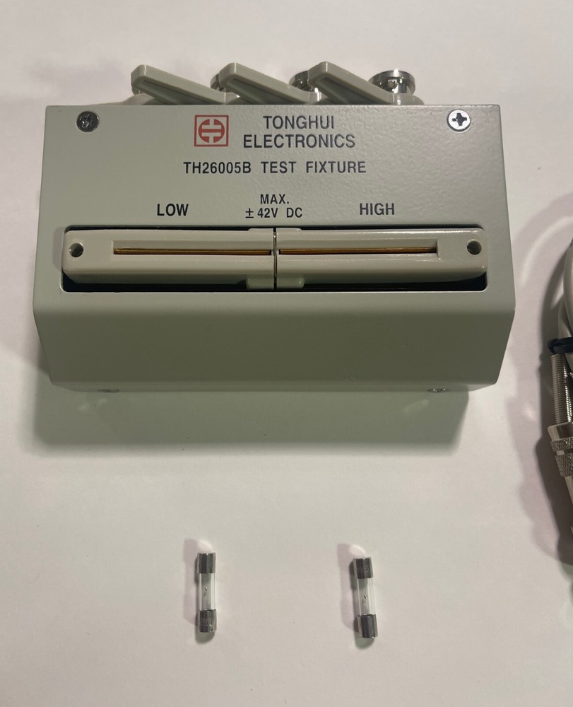New 1-pc for Tonghui Electronics TH26005B Transformer Test Fixture and Cables