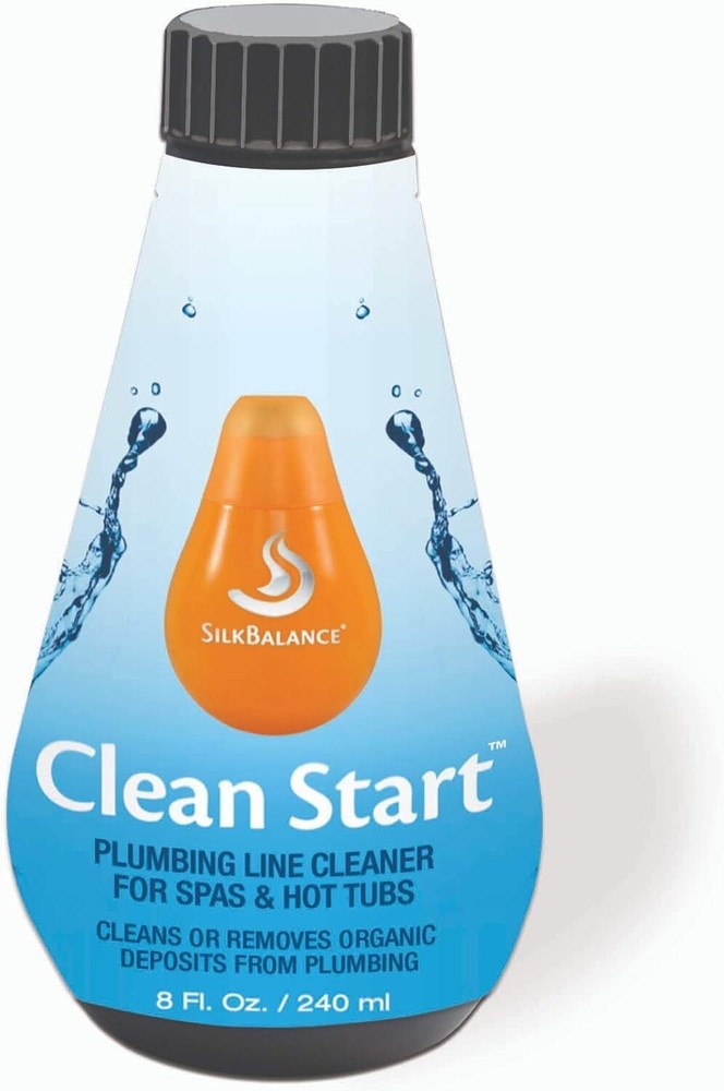 Silk balance clean Start hot tub cleaner solution