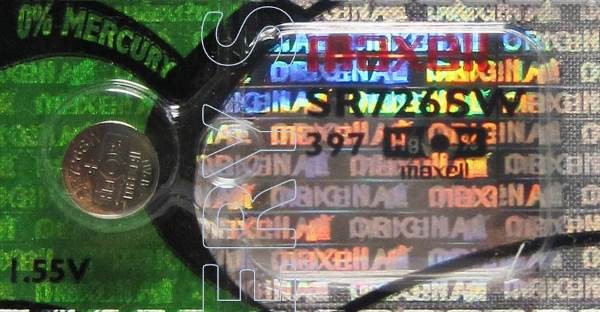 397 Battery Replacement Watch Battery Equivalent Maxell x 5