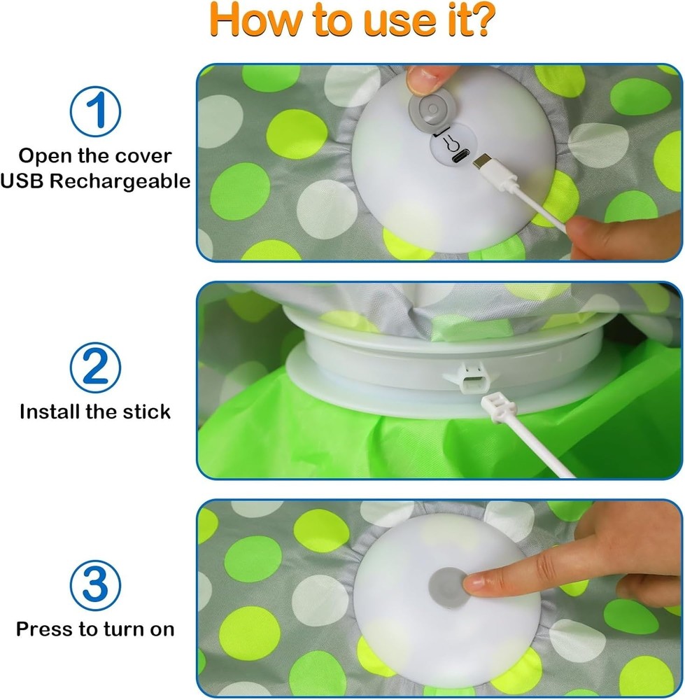 Motion Activated Moving Feather USB Rechargeable Interactive Cat Toy Automatic