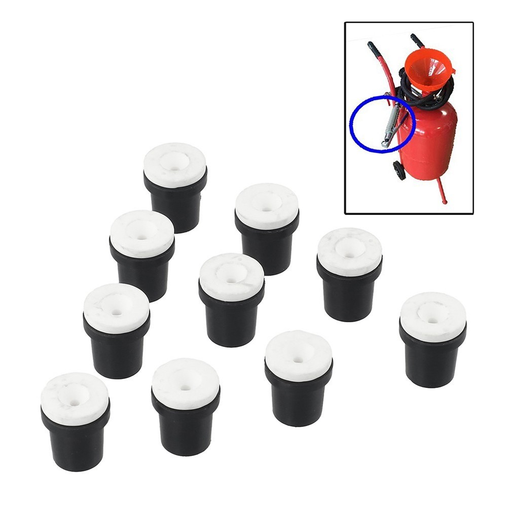 Sandblaster Nozzles For Abrasive Blasting Split-type Structure Plastic Jacket