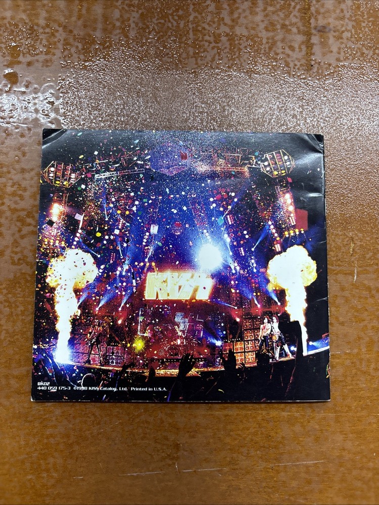 Kiss The Second Coming 1998 Catalog Tour Book Vintage Brochure Book