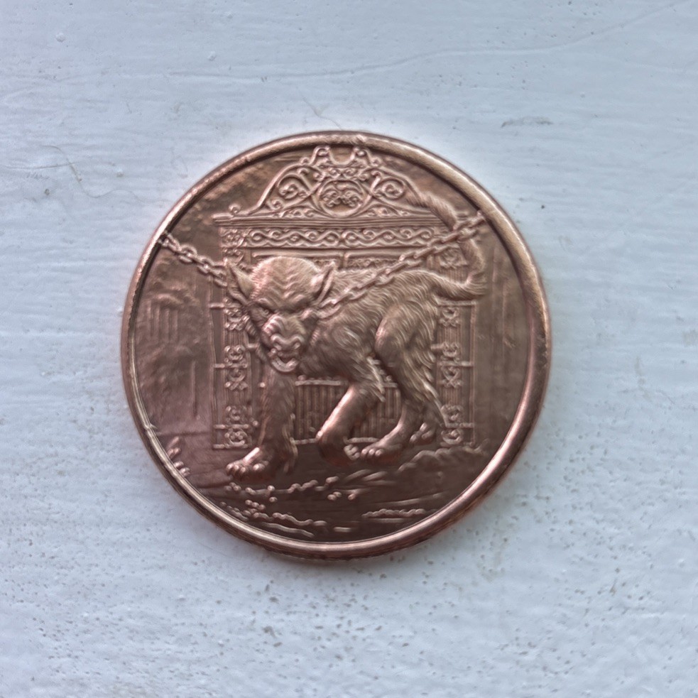 1 Oz. Solid .999 Fine Copper Round -