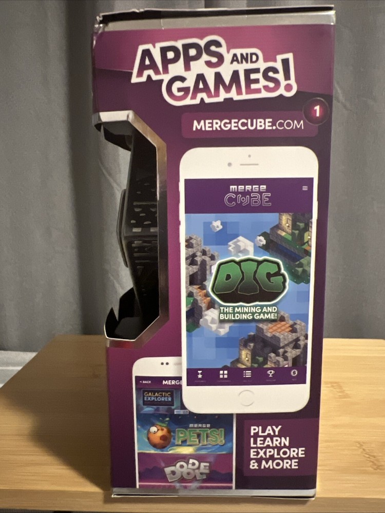 Merge Cube AR/VR Holograms Hold In Your Hand