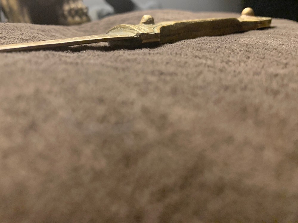 antique brass letter opener Dagger