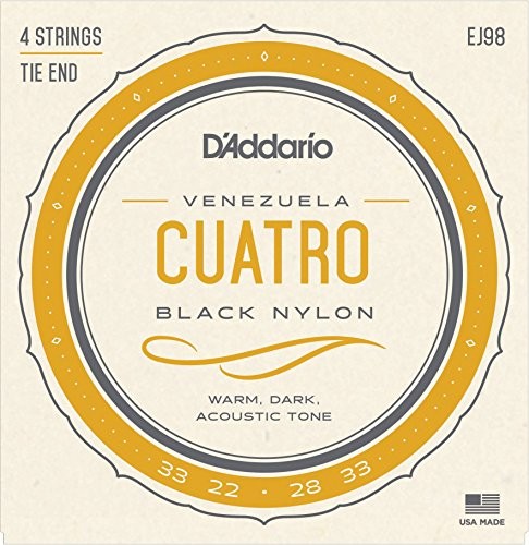 D'Addario EJ98 Cuatro-Venezuela Strings