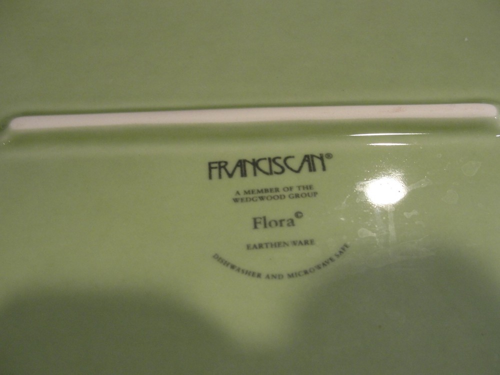 FRANCISCAN FLORA 18 3/4" PLATTER
