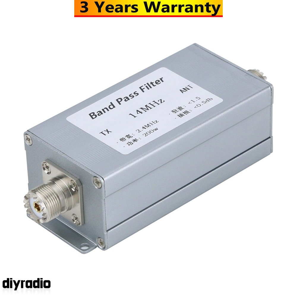 14MHz BPF Band Pass Filter Shortwave Communication High Isolation Filter 200W