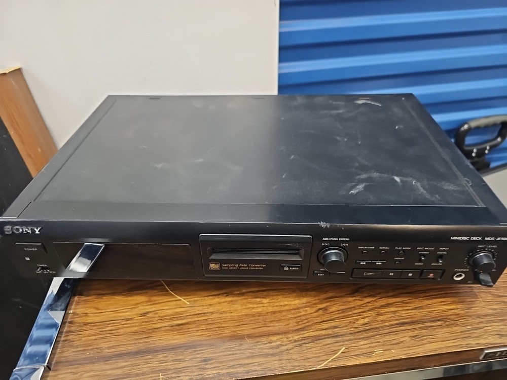 sony minidisc player