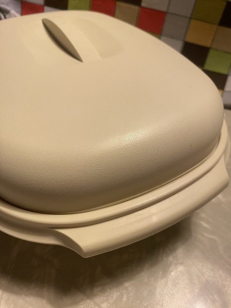 Tupperware 1273-6 Microwave Steamer 3-Piece