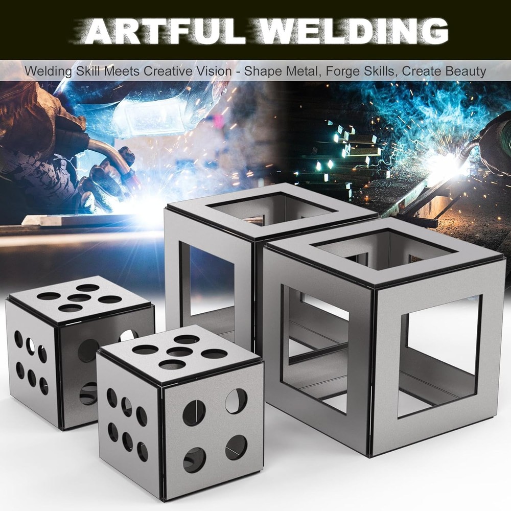 Versatile 14 Gauge 24-Piece Welding Practice Kit - Perfect for Skill Development