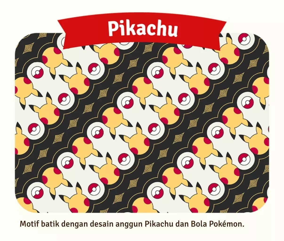 Lot 4 Pikachu Batik Complete Set 101 154 155 190 SV-P Pokemon Indonesia