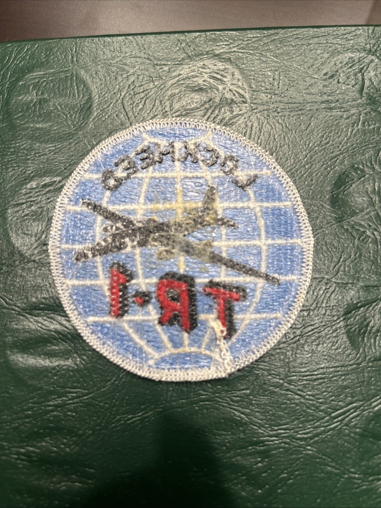 TR-1 Strategic Recon Lockheed USAF Patch